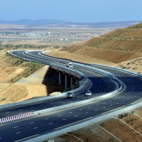 The East-West highway in Algeria